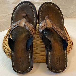 Clarks leather sandals